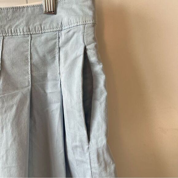 American eagle Super High-Waisted Icy Blue Pleated Tennis Skirt Size 6 NWT - Picture 7 of 8